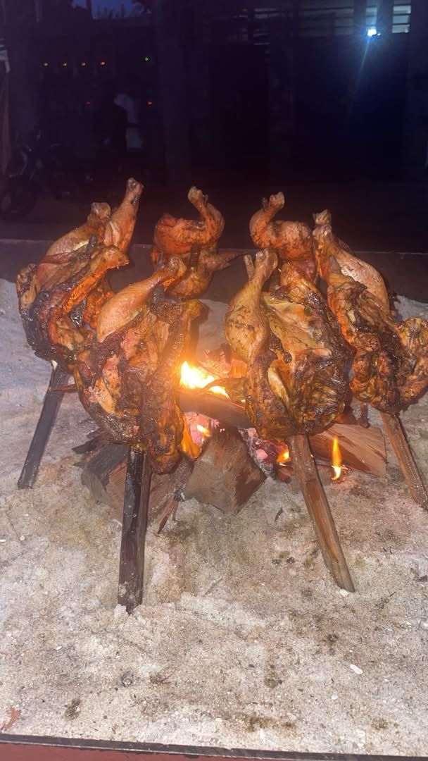 Photo : Poulet piqué